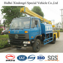 7cbm 7ton Dongfeng Euro 4 Water Sprinkler Truck with Aerial Work Platform